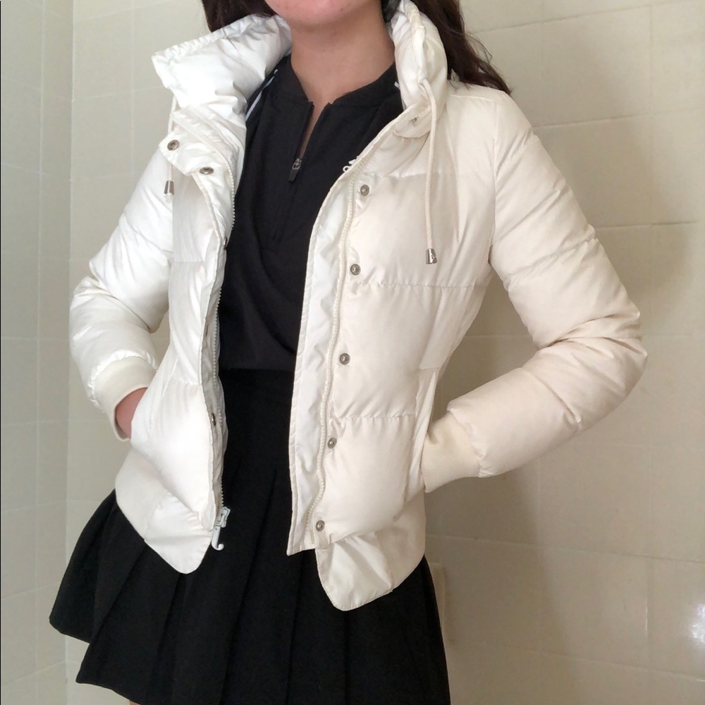 Rare Vintage Juicy Couture White Down Puffer